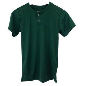 Champro Sports Youth Medium Forest Green Short Sleeve Baseball Softball Jersey